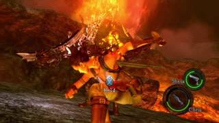 RESIDENT EVIL5 Pau de Choque no Wesker screenshot 4