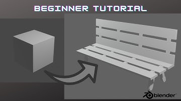 Low Poly Bench in Blender 3.0.0 - 3D Modeling Timelapse
