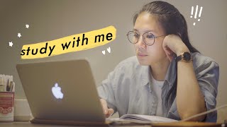 STUDY WITH ME (25/5) 2 hour realtime study session (with music)