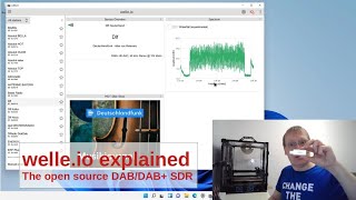 Showing welle.io a SDR to listen DAB/DAB+. screenshot 5
