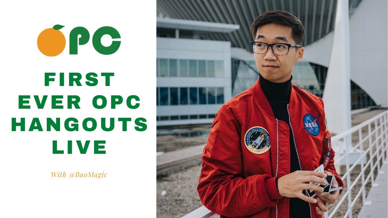 FIRST EVER OPC HANGOUTS LIVE