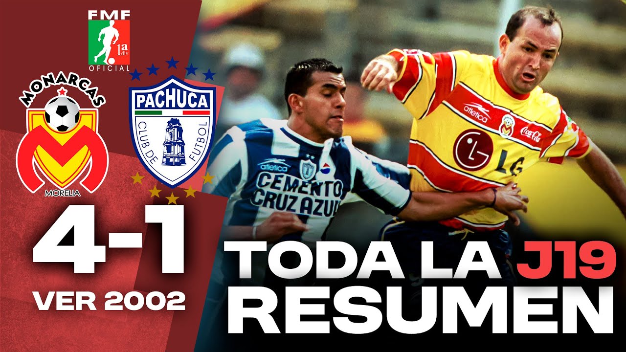 🦋 Morelia 4-1 Pachuca 🐭 – TODOS los GOLES de la Jornada 19 en SIMULTÁNEO 😱 Verano 2002