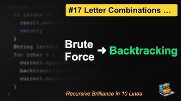 LeetCode #17: Letter Combinations of a Phone Number in Java | Brute Force vs BFS vs Backtracking!