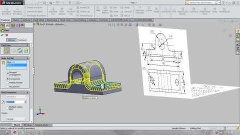 2D to 3D conversion basic tutorial in Solidworks