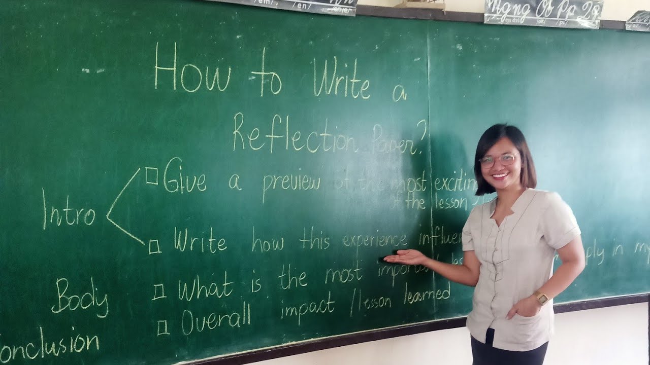 How to Write a Reflection Paper? - YouTube