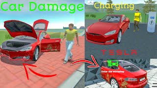 Car Simulator 2 - Testing Car Damage, Repair, Car Wash & Charging Tesla - Car Games Android Gameplay screenshot 4