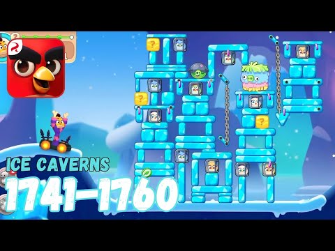 Angry Birds Journey: Levels 1741-1760 (Ice Caverns) Gameplay - Part 88