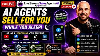 LiveStreamSalesAgentsAI Review & Webinar Replay: Demo + Features + OTOs 🚀 LiveStreamSalesAgentsAI