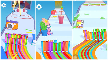 Pencil Rush 3D - Relax Games - All levels gameplay Walkthrough iOS/Android - Part 11