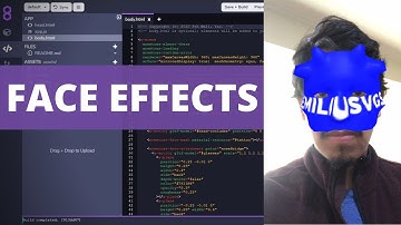 How to create a AR Face Effect with 8thwall? WebAR