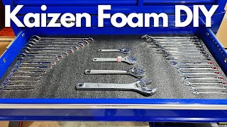 Toolbox Organization  Kaizen foam tips, tricks, and installation!