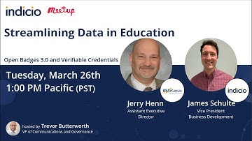 Streamlining Data in Education: Open Badges 3.0 & Verifiable Credentials