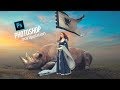 Photoshop Tutorial - Rhino Manipulation 2019