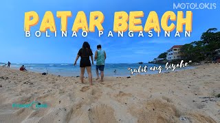 Budget meal beach sa Patar Beach | Bolinao Pangasinan | Nmax 2023 | Motolokis