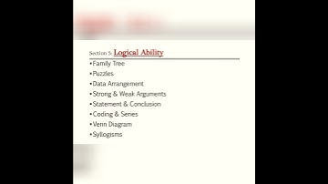 SRCC GBO 2022 I DETAILED SYLLABUS I