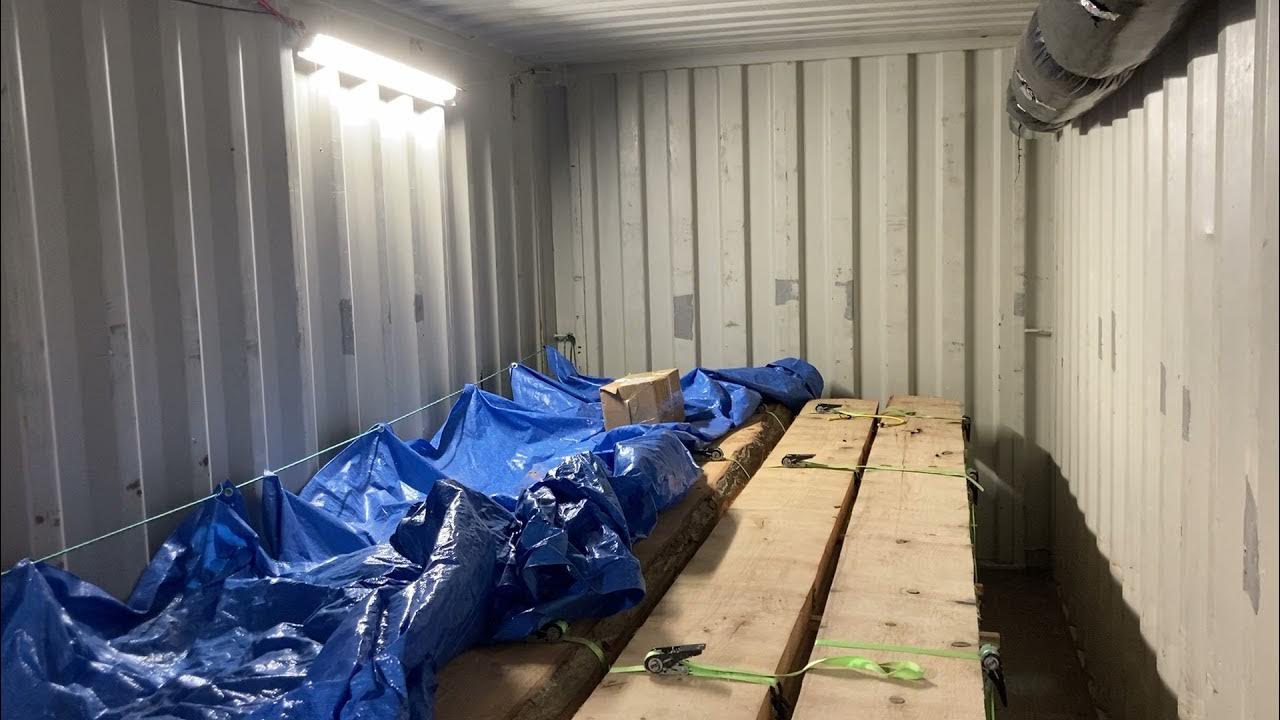 Shipping container kiln experience YouTube