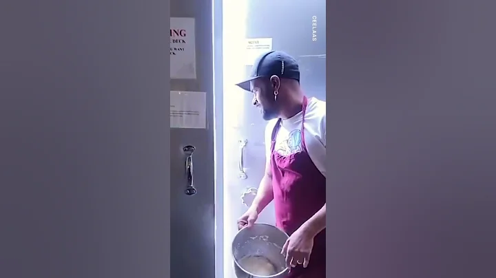 This is how scientists on the Antarctic freeze their food! #technology #shorts