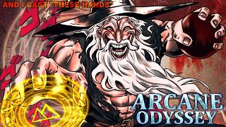 Roblox Arcane Odyssey: Legend of Cannondore: Built To Throw Hands, Forced To Cast Spells screenshot 5