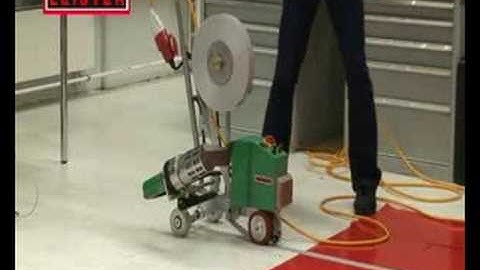 Weld Lorry Side Curtains with LEISTER Tapemat