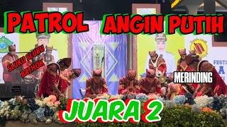 Patrol Angin Putih Juara 2 Lomba Piala Bupati Di Disporapar Sidoarjo 2026