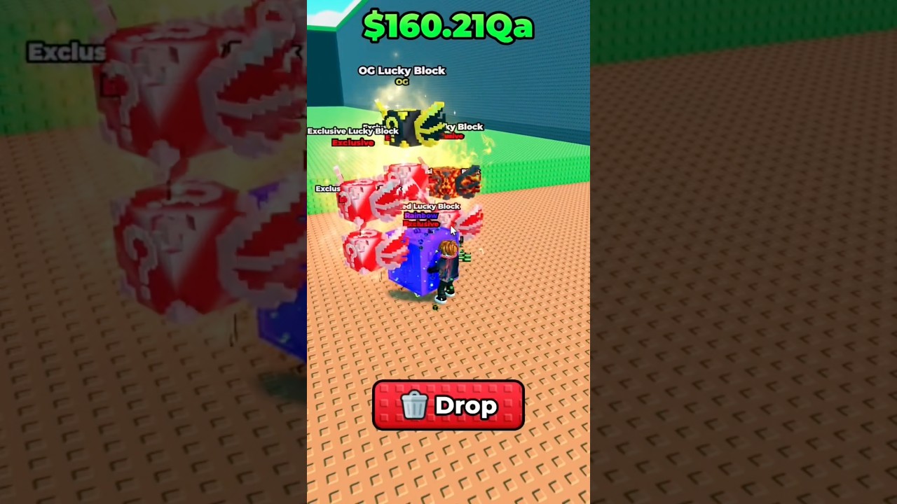 I Opened 10 Lucky Blocks in Escape From Tsunami 😱🎁 | OG Lucky Block & 9 VERY RARE EXCLUSIVE blocks!