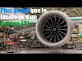 Moteur ge9x  plus grand quun boeing 737