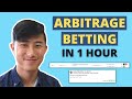 Arbitrage sports betting 101  beginner tutorial with oddsjam software