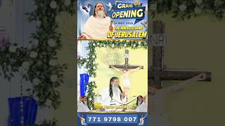 GRAND OPENING ✨ THE MIRACLE LAND OF JERUSALEM 👑 | Sant Faris Masih Ji | Maha Abhishek #shorts #vp