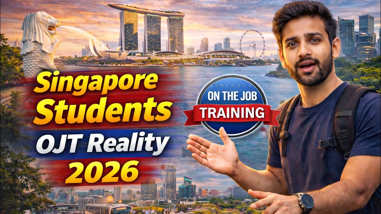 Singapore 🇸🇬 Students OJT Reality 2026 | Sach Jo Koi Nahi Batata !