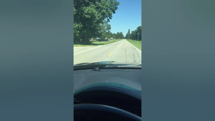 Driving in my car.