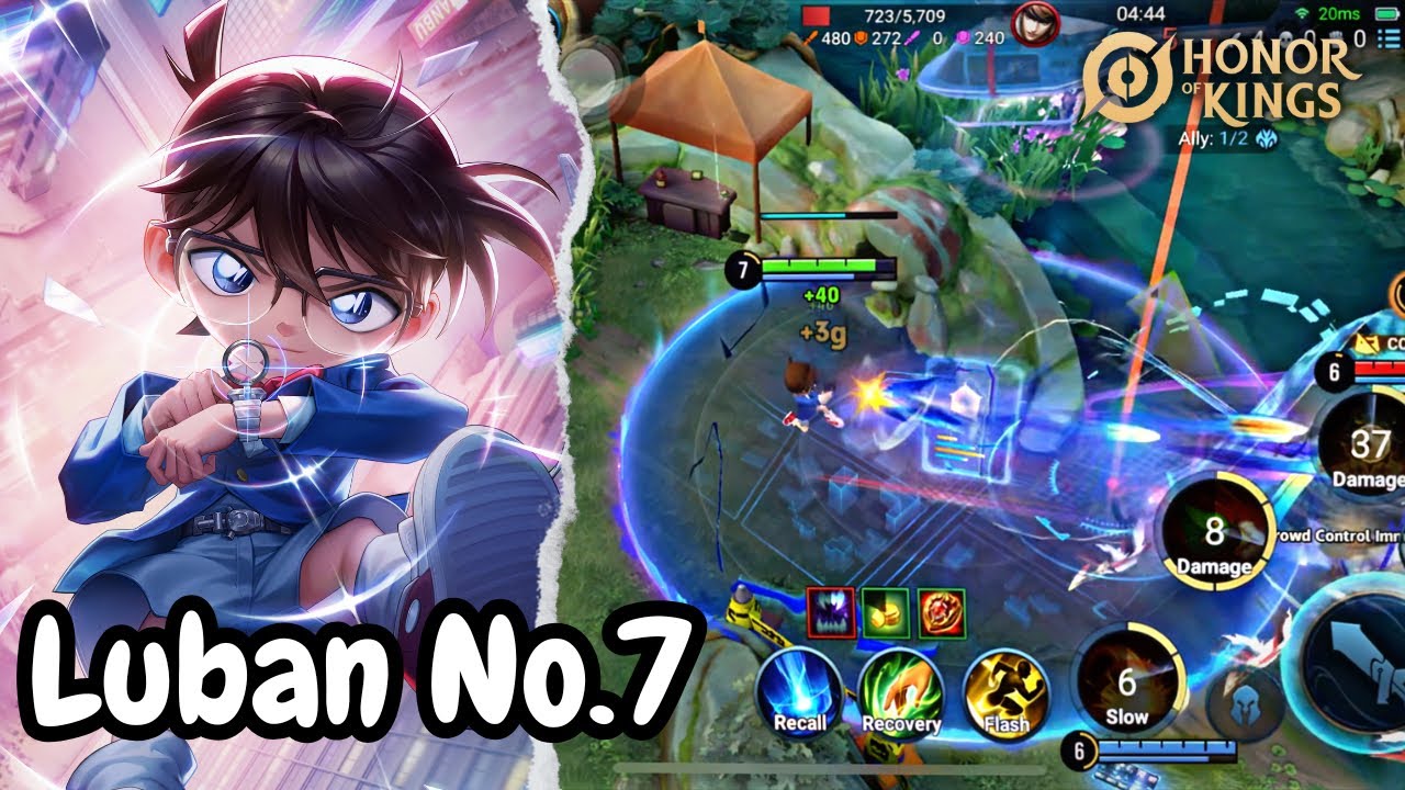 Review Skin Detective Conan - Luban No.7 | Honor of Kings Gameplay