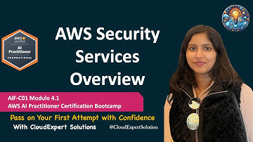 AIF-C01 Module 4.1 -  AWS Security Services