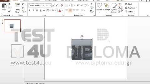Remove the border from the shape of the slide.