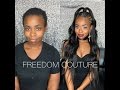 This FREEDOM COUTURE wig & fake hairline will change your life!