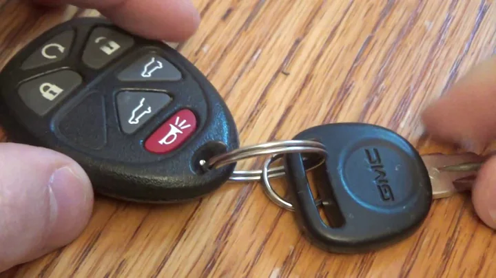 GMC / Chevy Key FOB Battery Replacement - Traverse Acadia Yukon Tahoe Surburban - EASY DIY