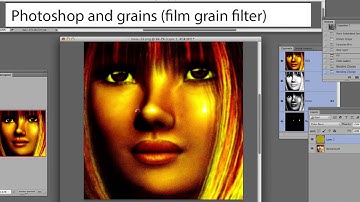 Photoshop CC : Photoshop and film grain filter tutorial