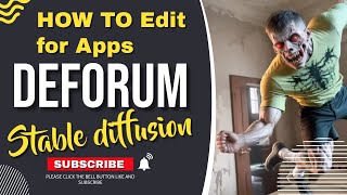 deforum Stable diffusion tutorial || new editing Apps for Android iPhone || automatic 1111 deforum