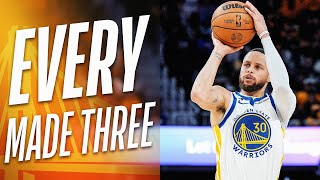 Every Three From Steph Curry's HISTORIC 268 Game Streak!
