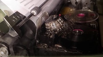 IBM Selectric I in slow motion