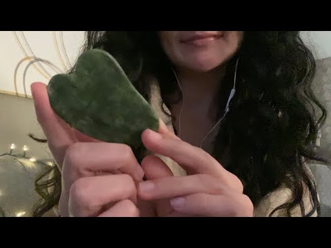 🌿 Soothing ASMR | Gentle Tapping & Gua Sha Hand Movements