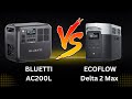 I Tested EcoFlow Delta 2 Max vs BLUETTI AC200L –Which is the BEST 2kWh Portable Power Station?!