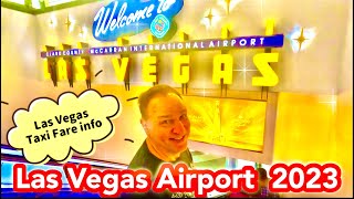 Las Vegas Airport guide ✈   Las Vegas Taxi Fare information 2023 🚖