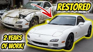 Asmr Car Restoration The Mazda Rx-7 Fd3S Everyone Thought Was Gone