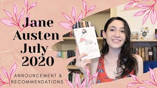 Jane Austen July 2020 | Announcement & Recommendations