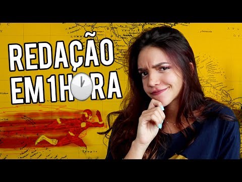 COMO ESCREVER A REDAÇÃO DO ENEM MAIS RÁPIDO - Débora Aladim