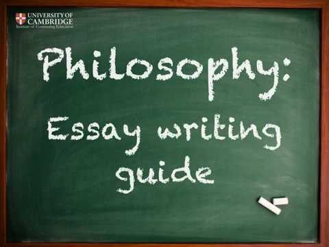 philosophy essay title