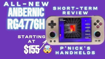Ik ben GEOBSEDEERD door dit scherm! - Anbernic RG476H Eerlijke recensie door P