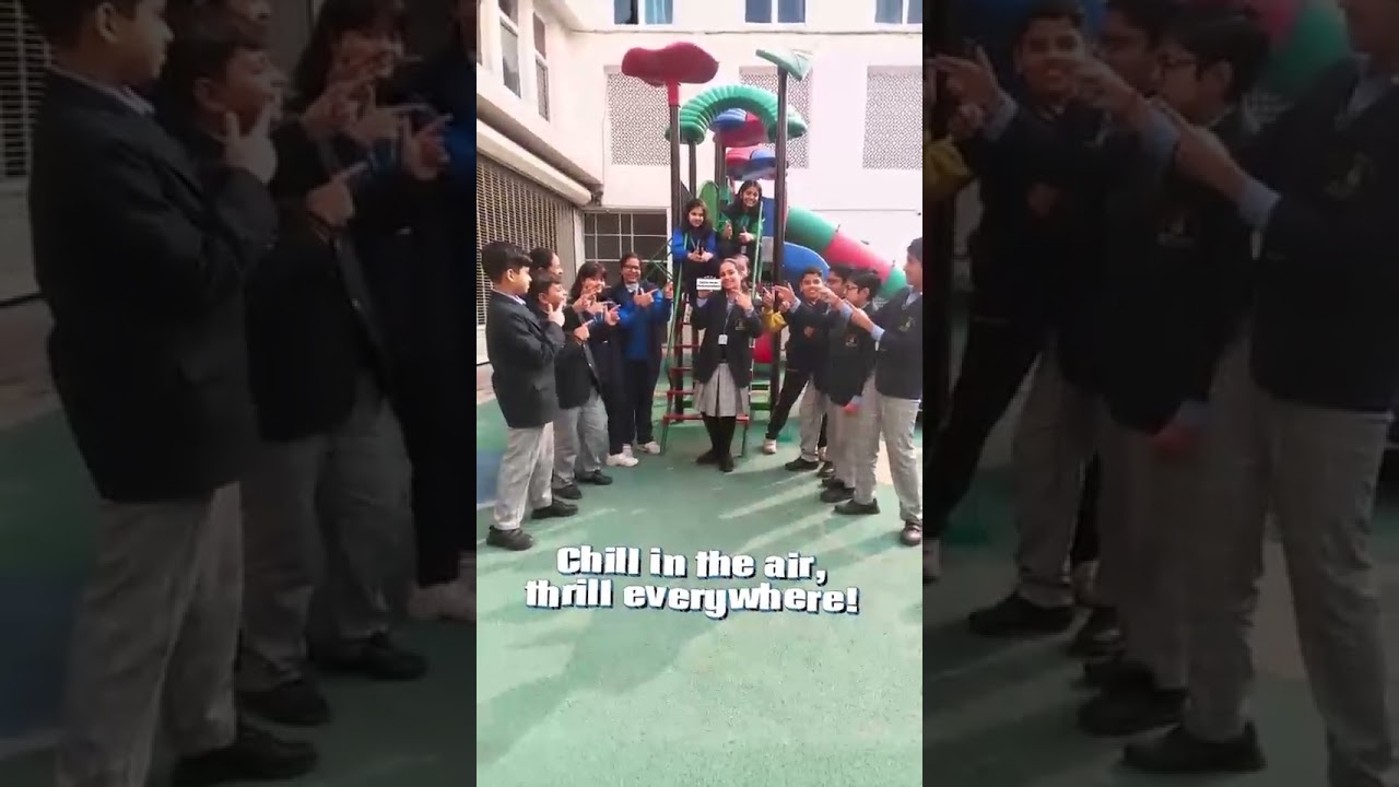 Now chill and thrill . Jaypee public school noida sec 128 Jaypee green wish town.