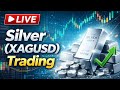 Live Silver (XAGUSD) Trading &amp; Technical Analysis - My Trading Strategy
