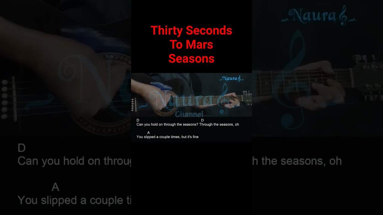 Lyric and chord guitar 30 seconds to mars